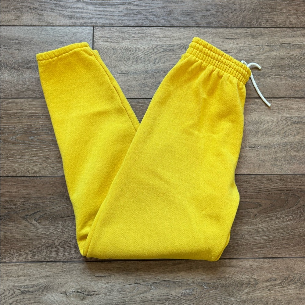 Vintage Y2K Yellow Nordstrom Sweat Pants